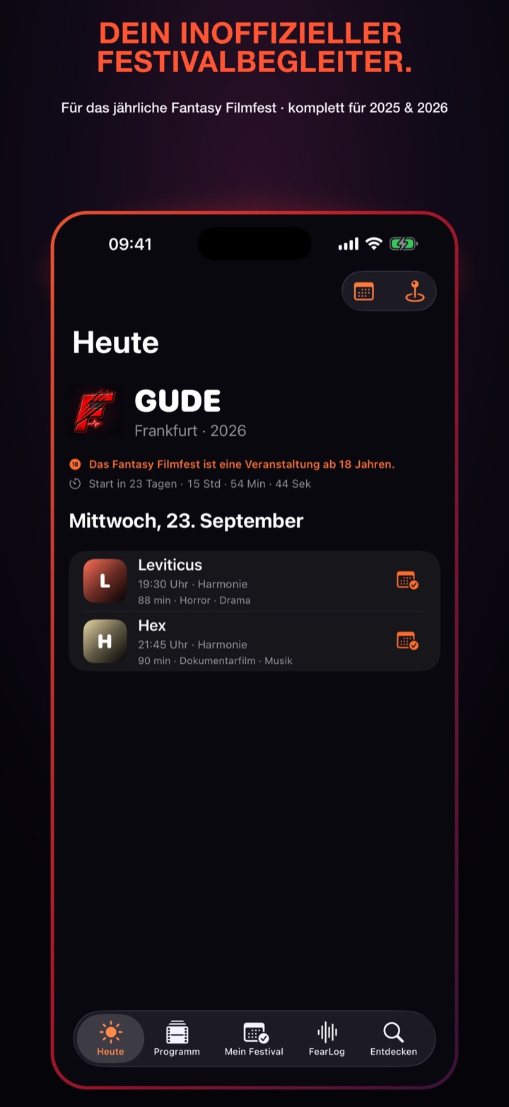 Einblick in FearScore